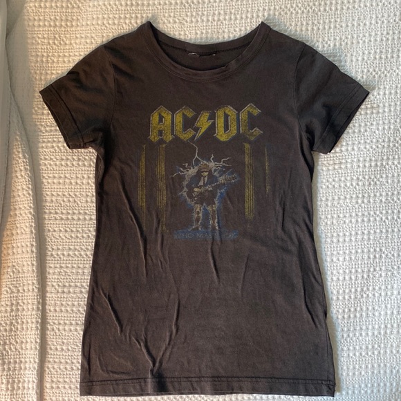 Tops | Vintage Acdc Tour Shirt | Poshmark